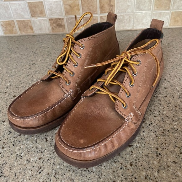 Eastland Shoes - Eastland Seneca Women’s Leather Ankle Boots in Natural Size 8.5